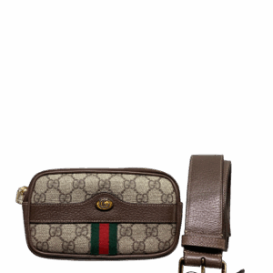 Gucci Bicolor GG Supreme Ophidia Belt Bag