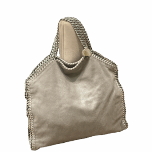 Stella Mccartney Grey Falabella Medium Three Chain Bag