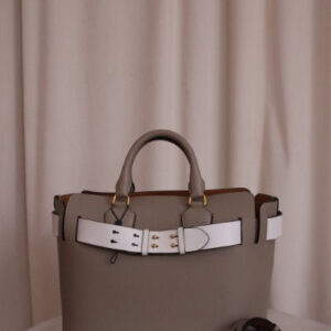 Burberry Bicolor Mineral Medium Belt Bag