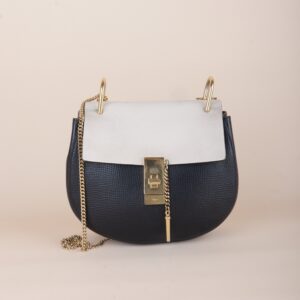 Chloe Bicolor Small Drew Crossbody Bag