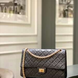 Chanel Black Reissue Double Flap Bag