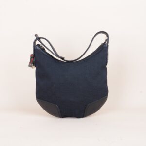 Gucci Black GG Princy Small Hobo Bag