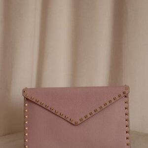 Valentino Light Purple rockstud Envelope Pouch