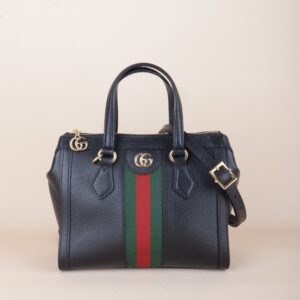 Gucci ophidia small black top handle