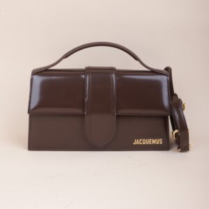 Jacquemus Mid Night Brown Le Grand Bambino Bag