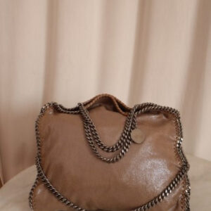 Stella Mccartney Cafe Falabella Shiny Bag W/ 3 Chain