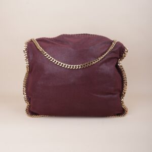 Stella Mccartney Burgundy Plum Falabella Bag