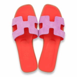 Oran 35 Multi-colour Sandals in Suede Leather