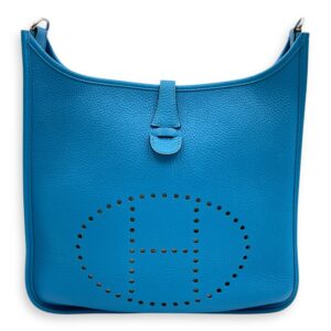 Evelyne III 29 Blue Frida in Clemence, Palladium hardware