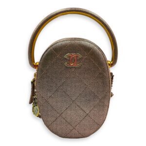 Rainbow Oasis Copper Camera Case in Metallic, Gold hardware