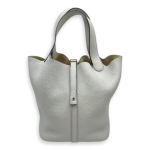 Picotin 22 Blue Pale in Clemence, Palladium hardware