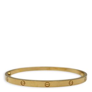 Love, Small Model 17 Bracelet in Gold Hardware