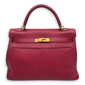 Kelly 32 Rubis in Togo, Gold hardware