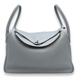 Lindy 34 Blue Lin in Clemence, Palladium hardware