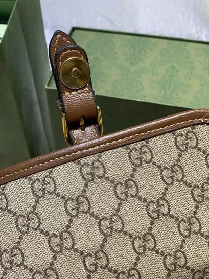 Backpack with Interlocking G Beige and ebony - GB069 - Image 8