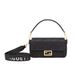 Baguette Black FF Canvas Bag - Repbags.ru