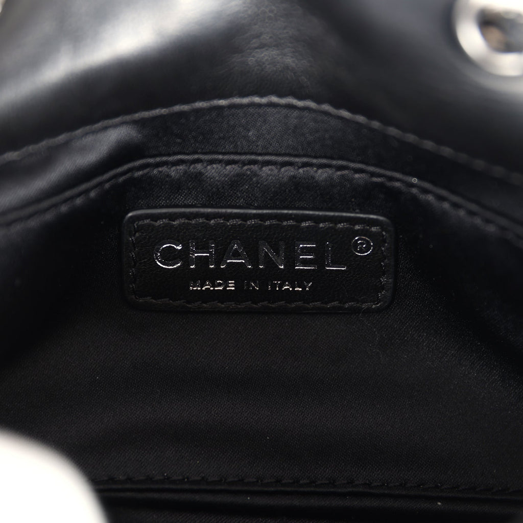 Pre-owned Chanel Limited Edition Extra Mini Flap Bag Multicolor Sequin Ruthenium Hardware - Image 10