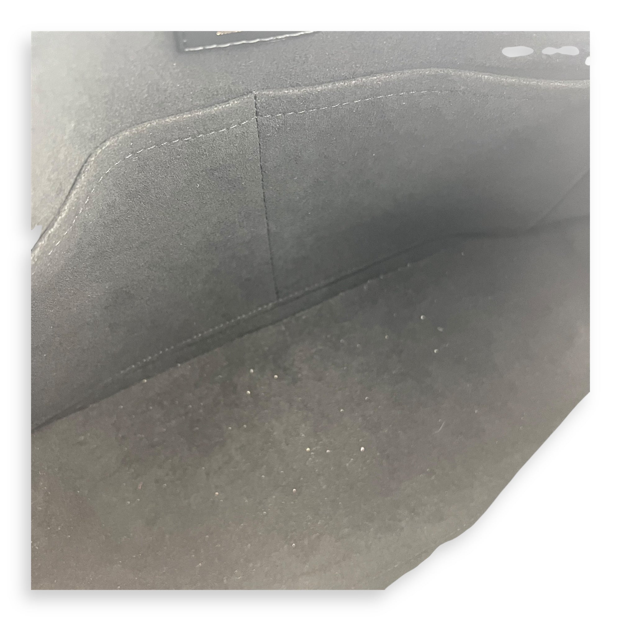 V Tote Top Handle Bag Black in Empreinte Leather, Gold hardware - Image 11