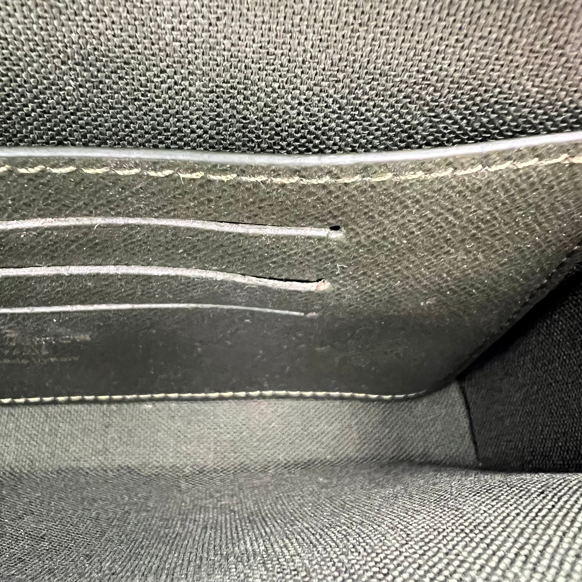 Felicie Strap To Go Wallet On Chain Brown in Monogram Coated Canvas, Gold hardware - Image 11