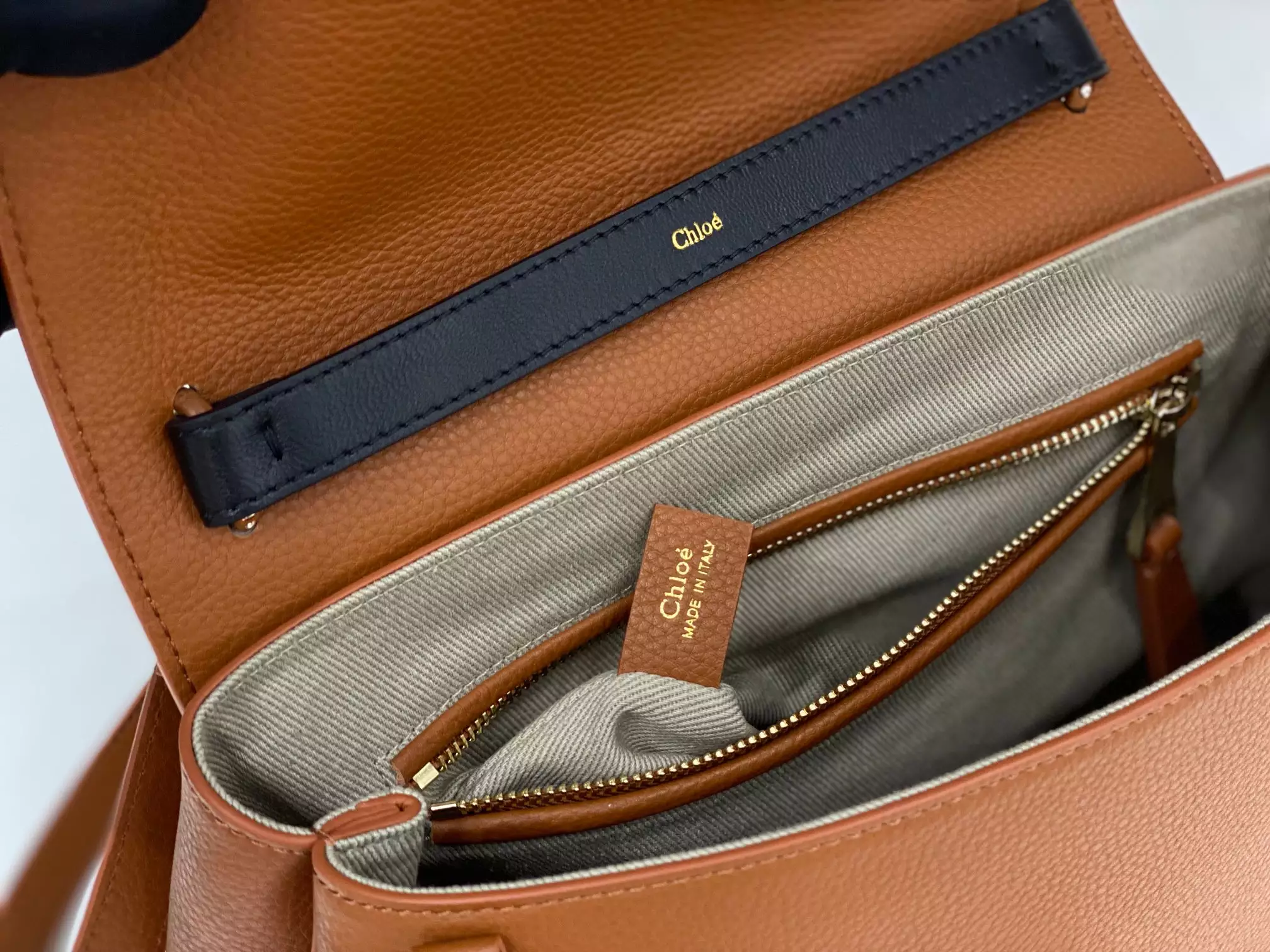 Chloé Penelope Medium Caramel Leather - Repbags.ru - Image 11