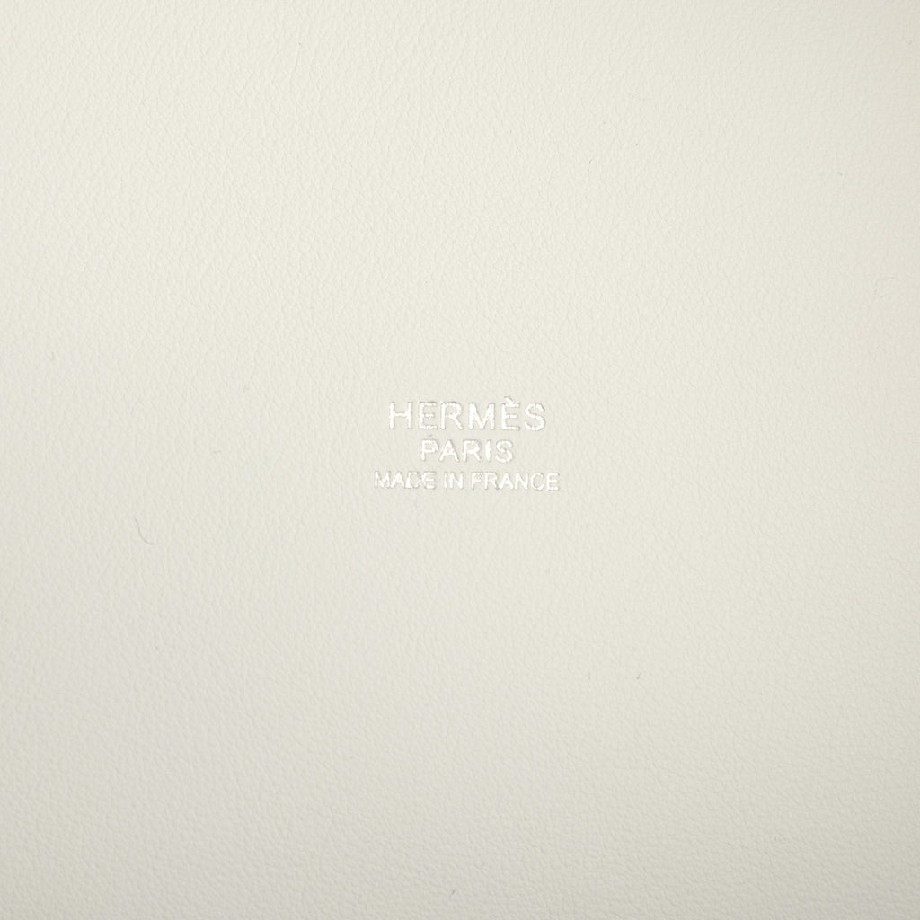 Hermes Picotin Cargo 18 Gris Platine Toile Canvas and Swift Palladium Hardware - Image 9