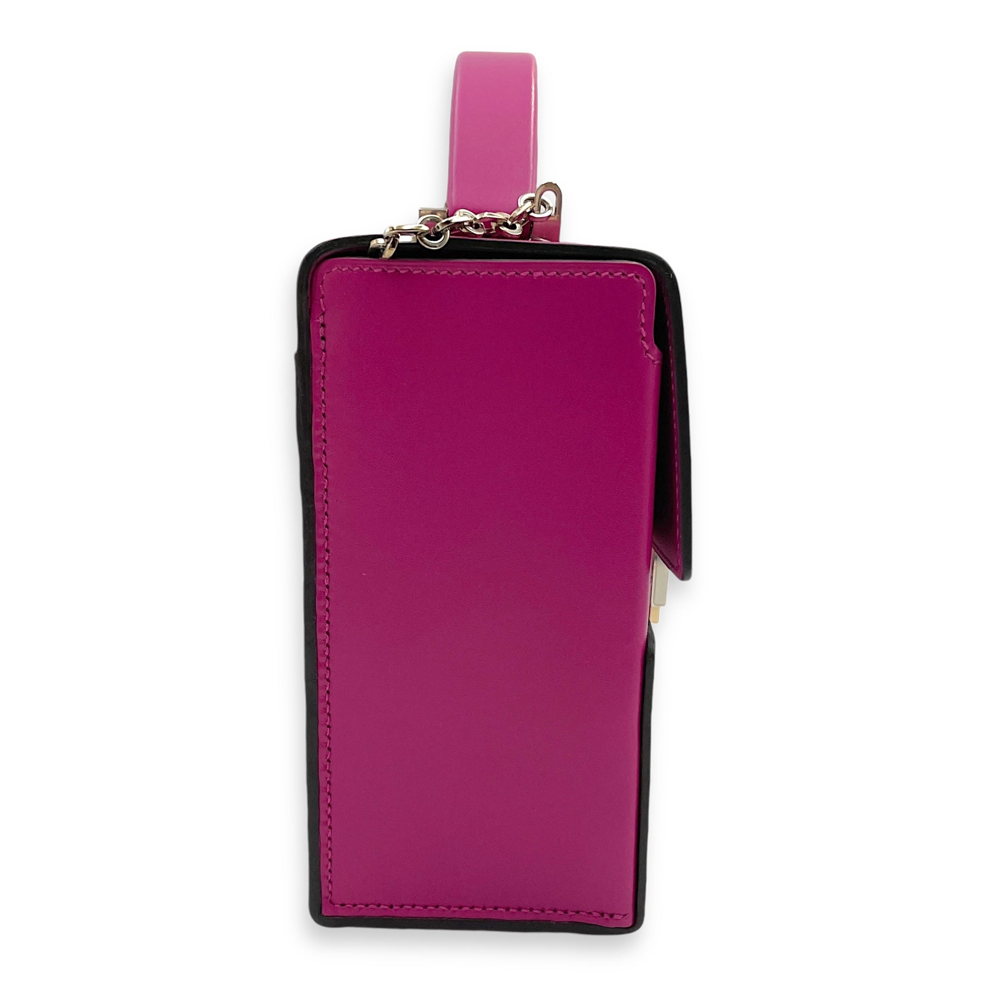 Cinhetic Box Rose Pourpre in Tadelakt, Permabrass & Palladium hardware - Image 4