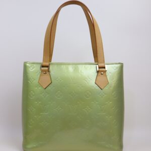 Louis Vuitton Green Monogram Vernis Houston Tote bag
