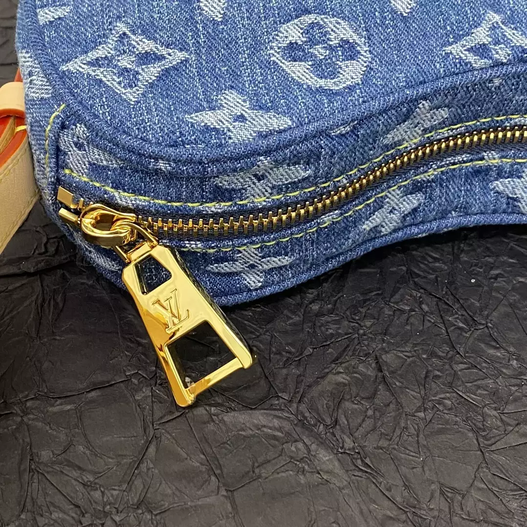 LV Croissant MM Monogram Denim - Repbags.ru - Image 8