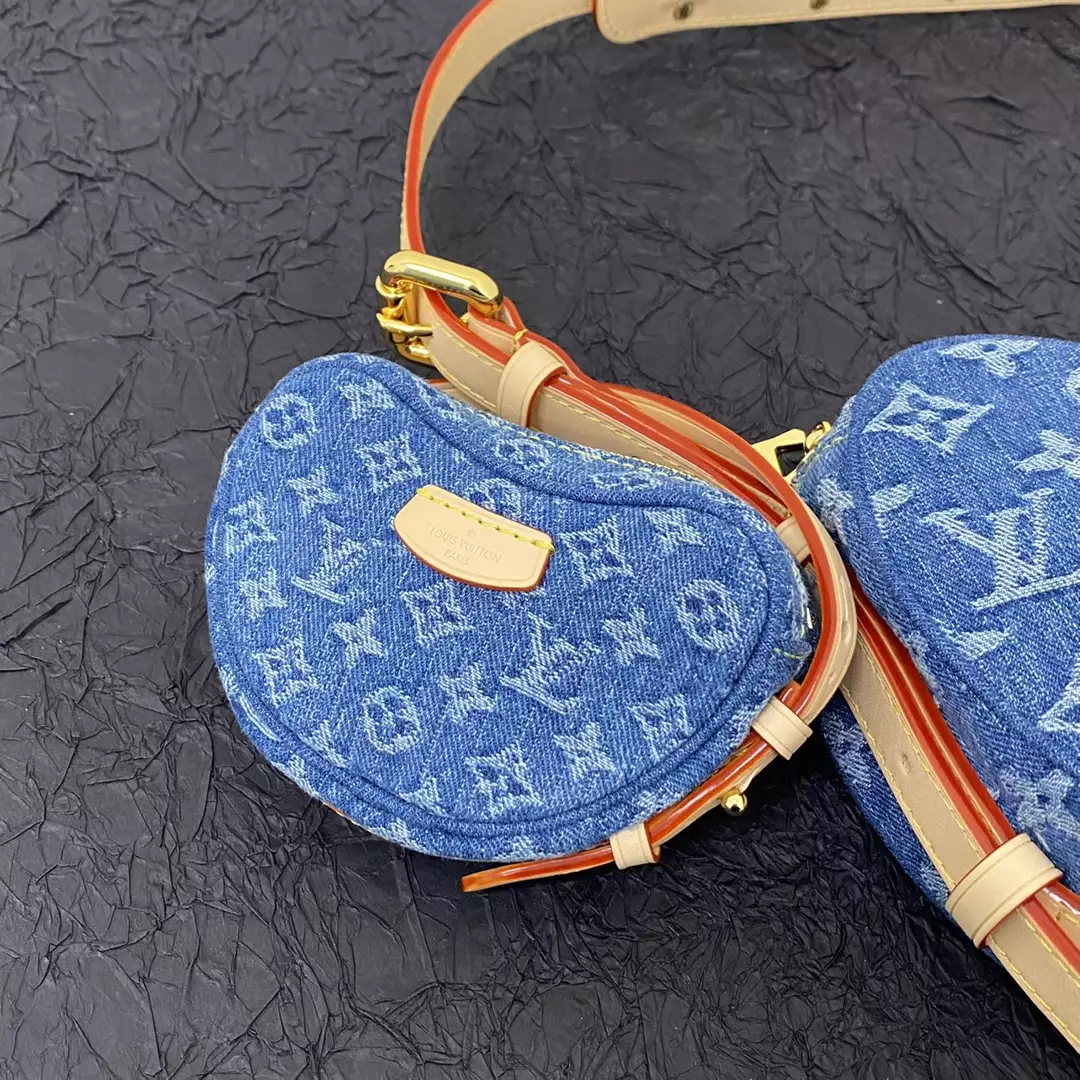 LV Croissant MM Monogram Denim - Repbags.ru - Image 6
