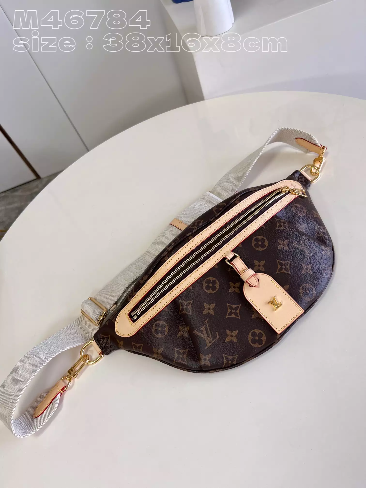 LV High Rise Bumbag Monogram Canvas - Repbags.ru - Image 3