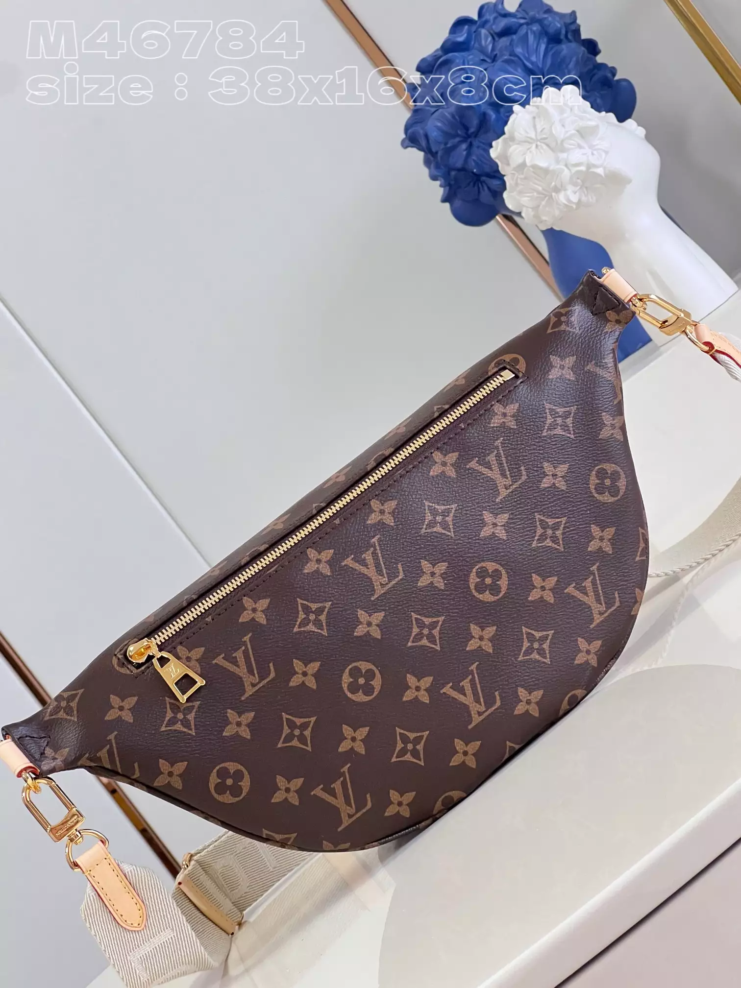 LV High Rise Bumbag Monogram Canvas - Repbags.ru - Image 7