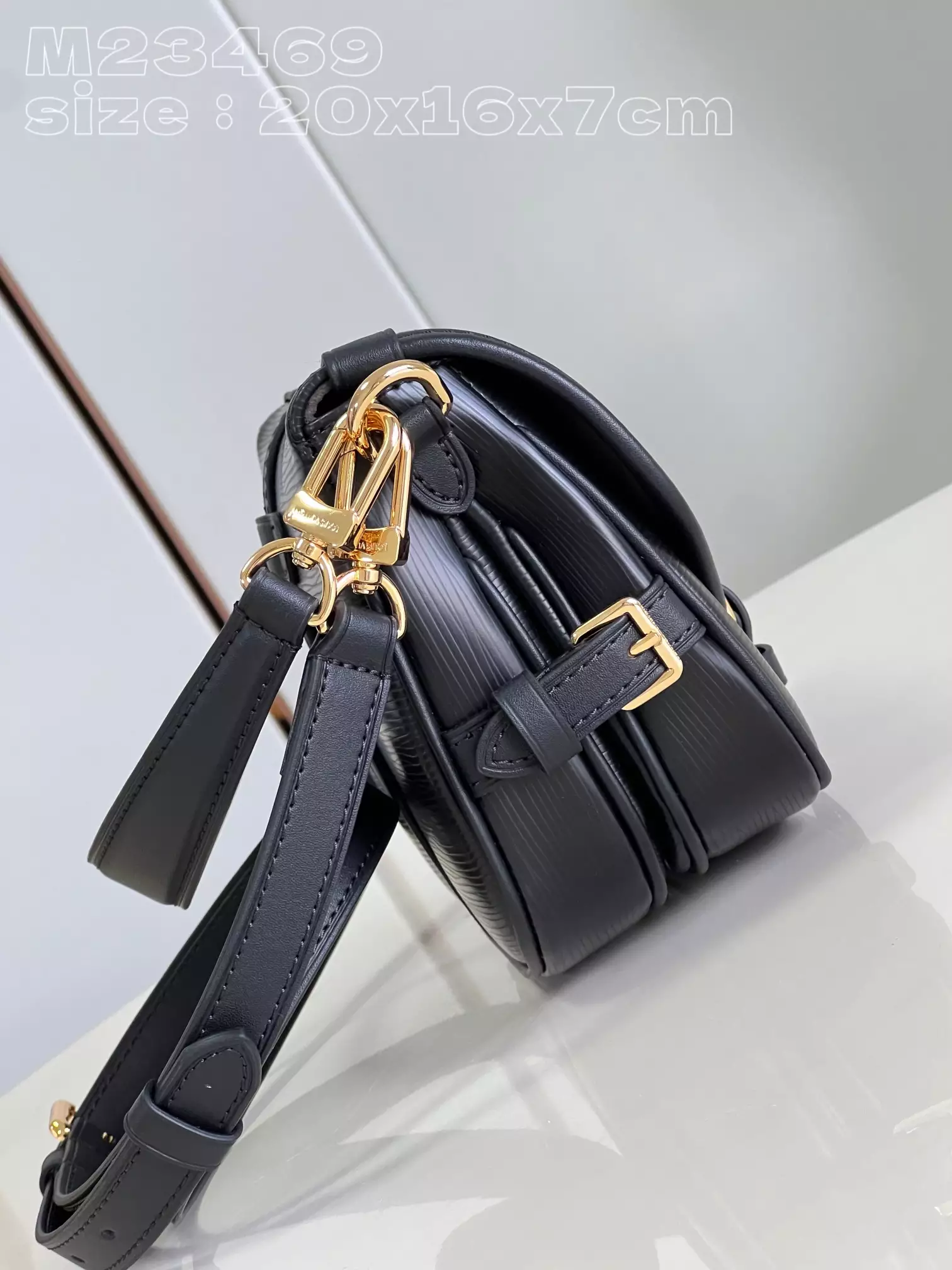 LV Saumur BB Black Leather - Repbags.ru - Image 6
