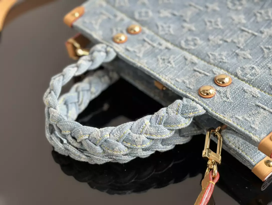 Let Go PM Sky Denim Monogram Denim - Repbags.ru - Image 8