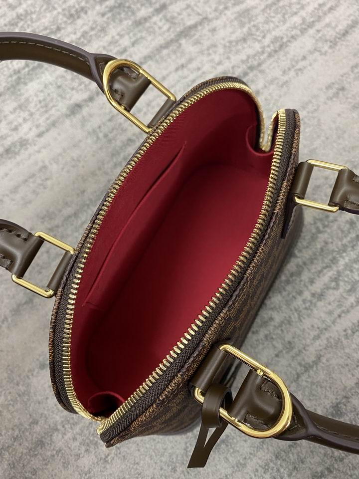 Louis Vuitton Alma BB Damier Ebene Brown - Image 10