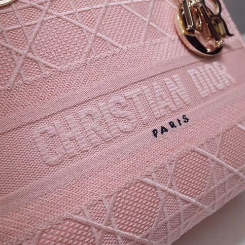 Medium Lady D-Lite bag Pink - DB001 - Image 6