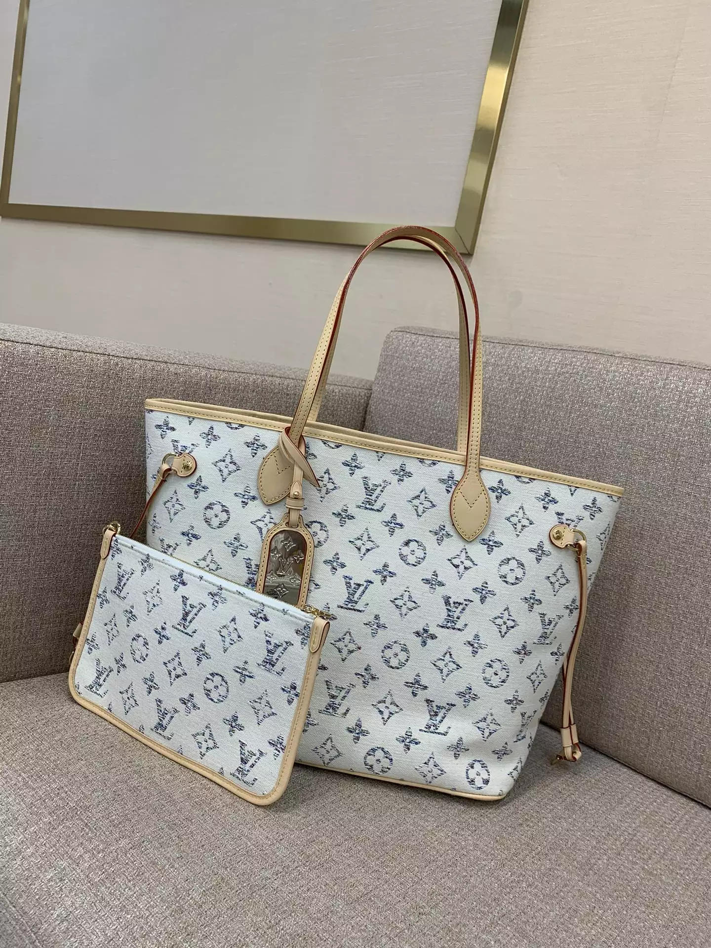 Neverfull MM Multicolor Beige Monogram Other - Repbags.ru - Image 3