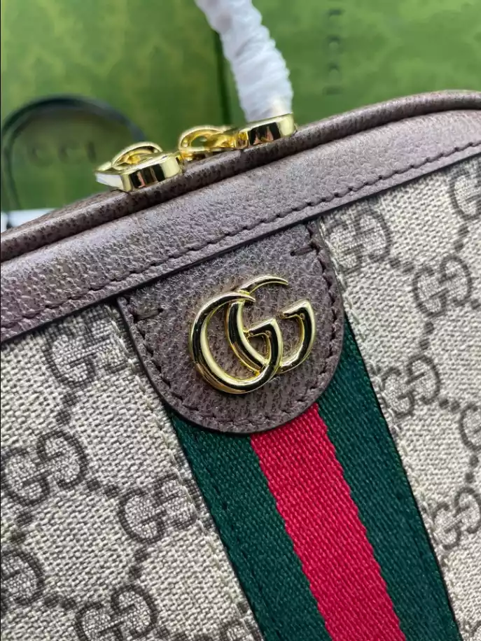 Ophidia GG Mini Top Handle Bag - Image 7