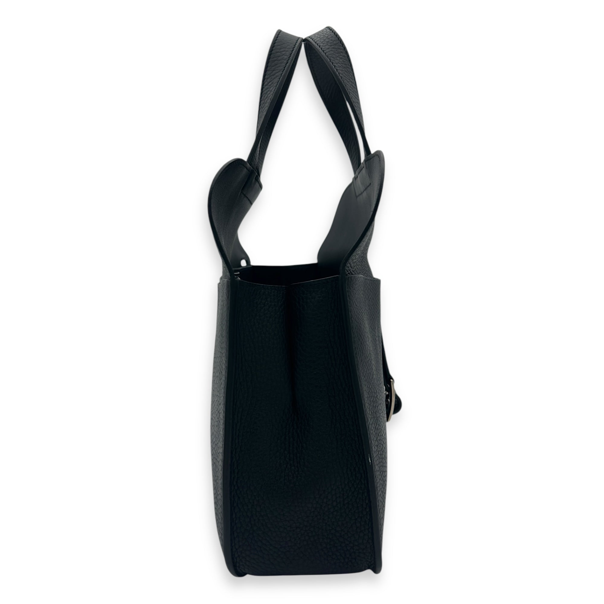 Halzan Black in Clemence, Silver hardware - Image 5