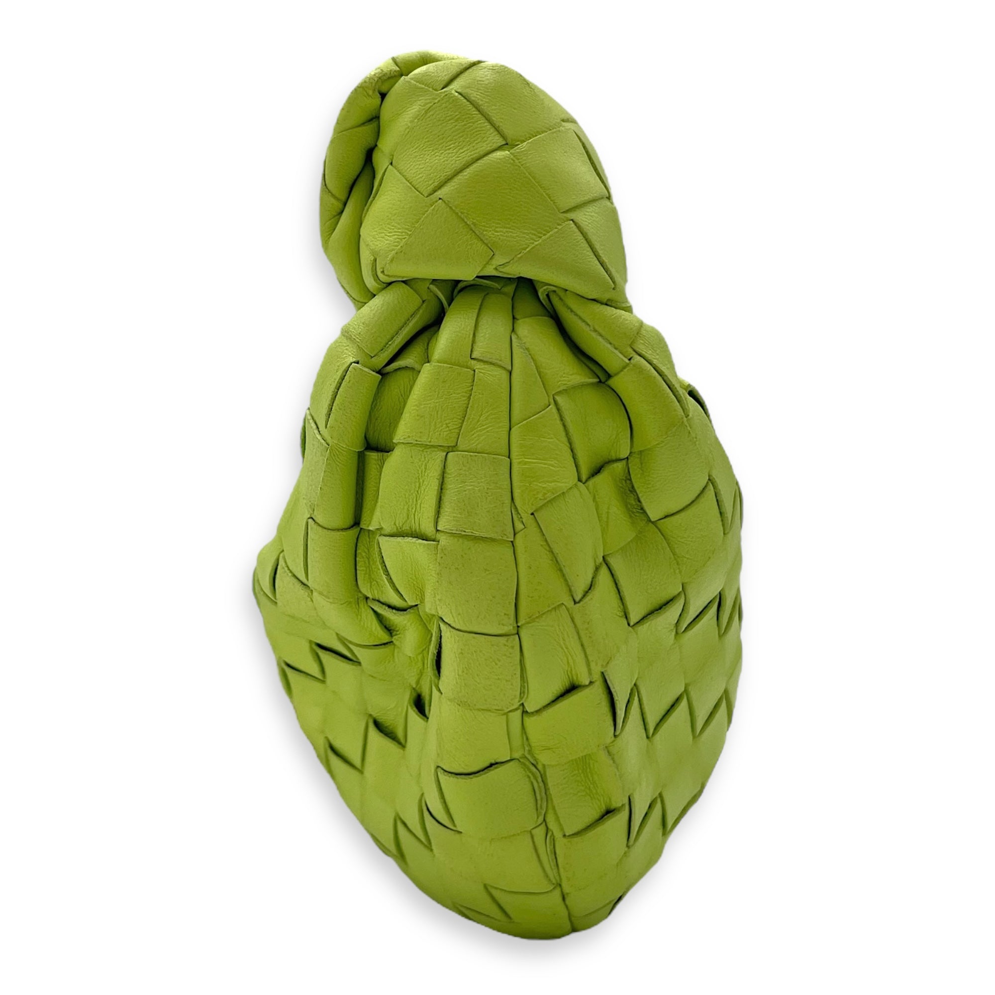 Jodie Mini Green Top Handle Bag in Lambskin, Gold hardware - Image 5