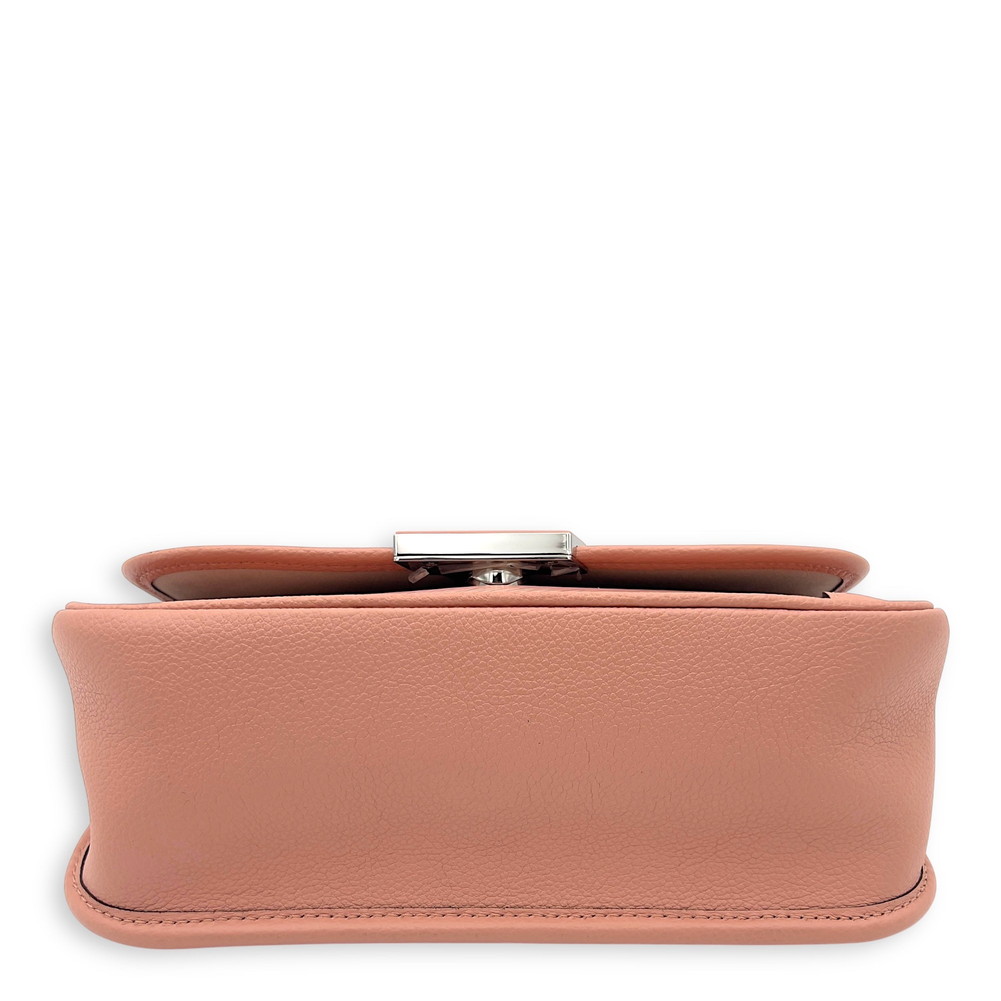 Buci Shoulder Bag Pink in Epi Leather, Silver hardware - Image 6
