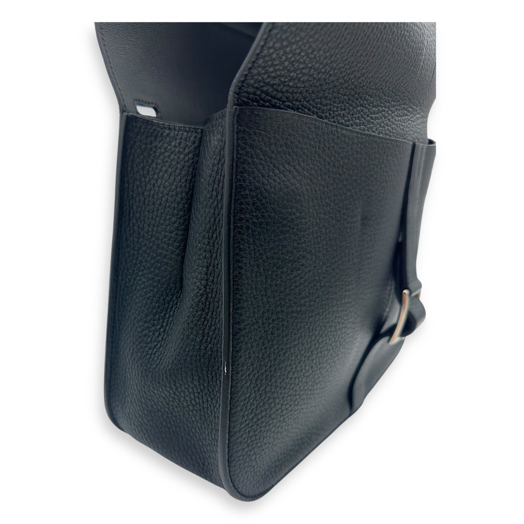 Halzan Black in Clemence, Silver hardware - Image 15