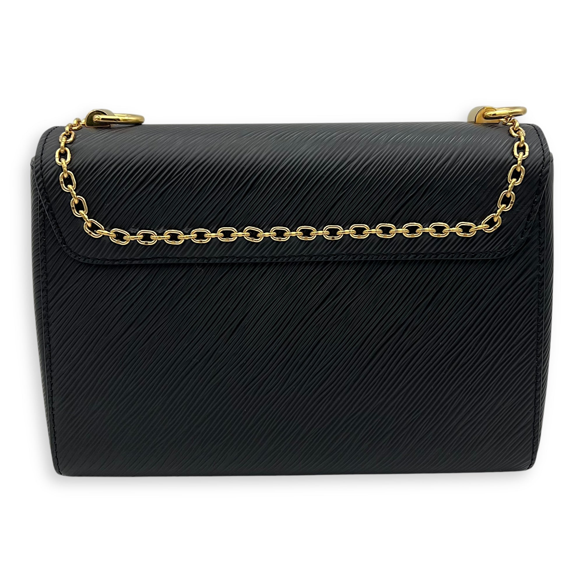 Twist Crossbody Bag MM Black in Epi Leather, Gold hardware - Image 3
