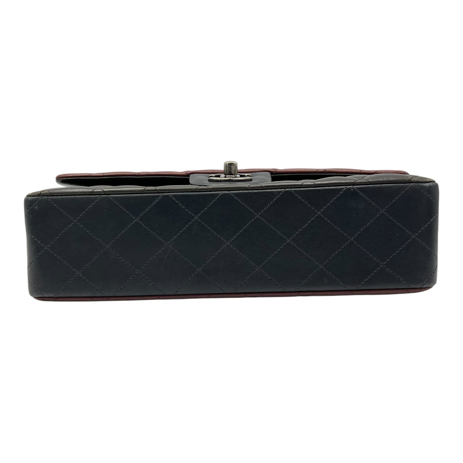 Classic Shoulder Bag Medium Multi-colour in Lambskin, Ruthenium hardware - Image 6