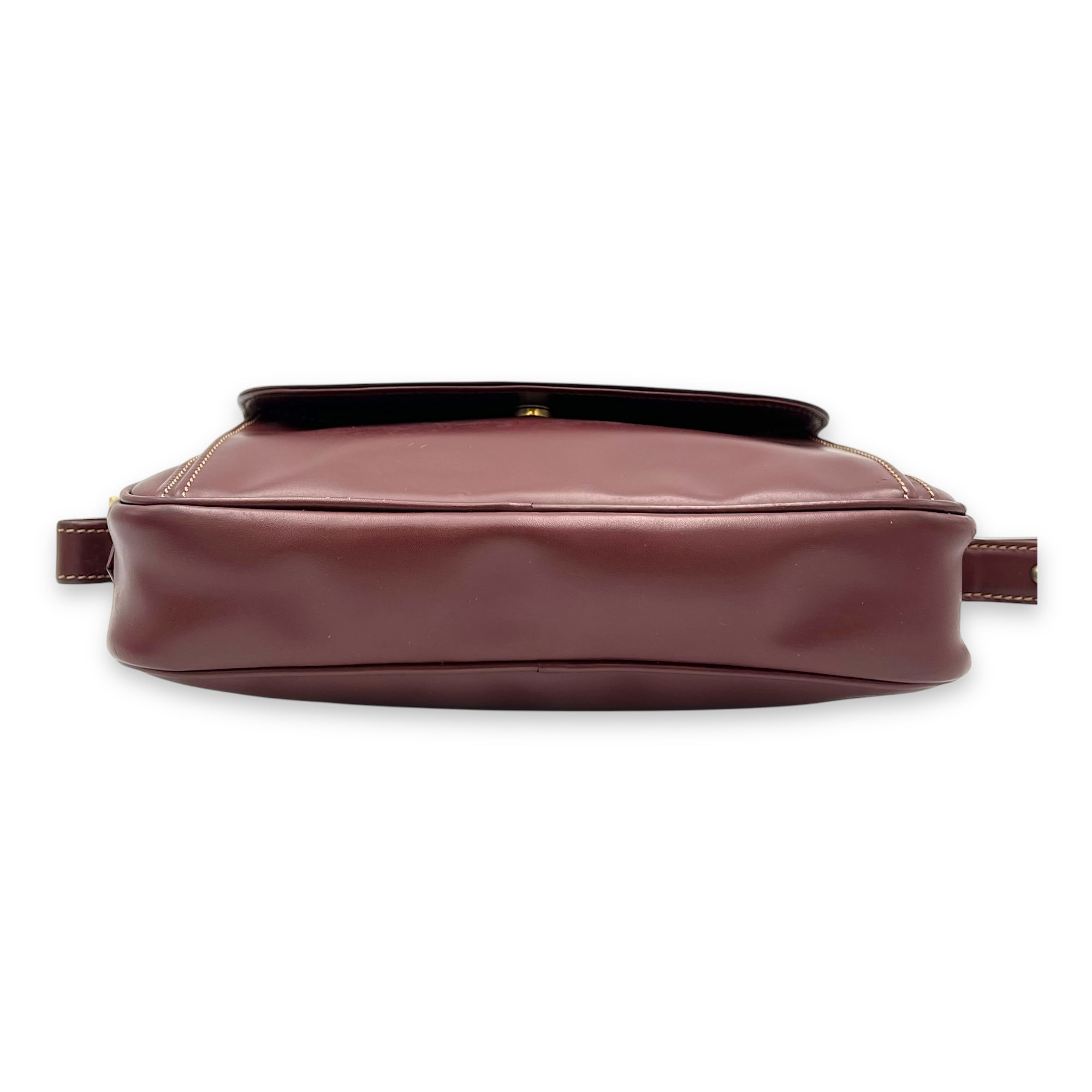 Must de Shoulder Bag Red in Calfskin, Gold hardware - Image 6