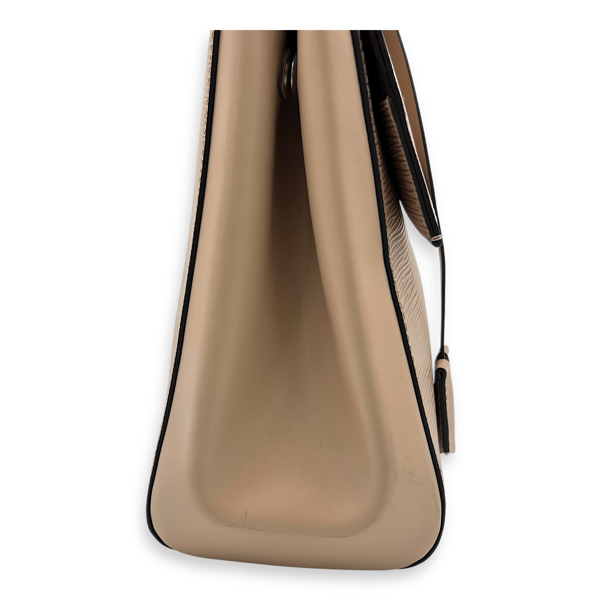 Cluny MM Top handle bag in Epi leather, Silver Hardware - Image 10