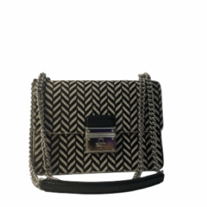 Dolce & Gabbana Chevron Rosalia Crossbody Bag