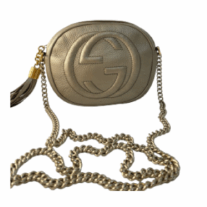Gucci Light Gold Soho Crossbody Bag