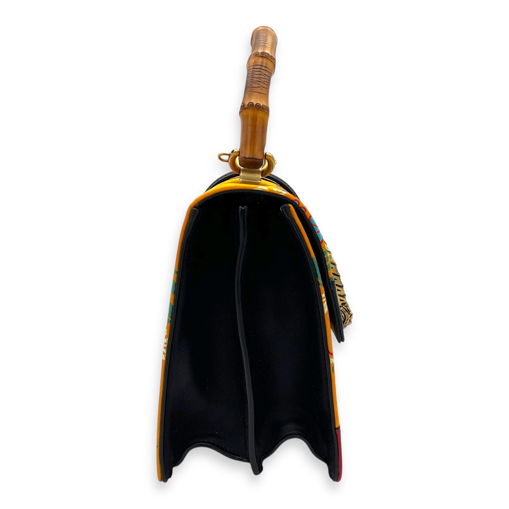 Dionysus Top Handle Bag Multi-colour in Calfskin, Gold hardware - Image 4