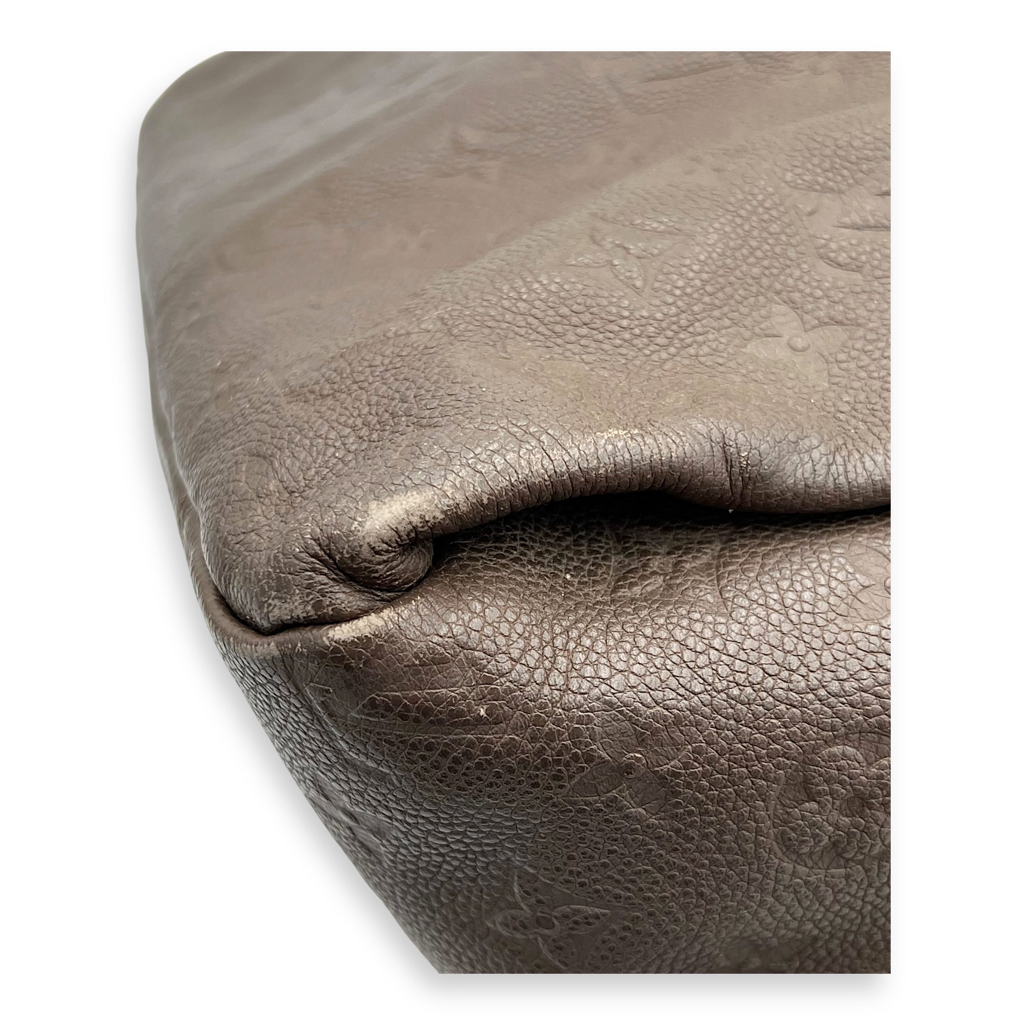 Artsy Shoulder Bag Brown in Empreinte Leather, Gold hardware - Image 7