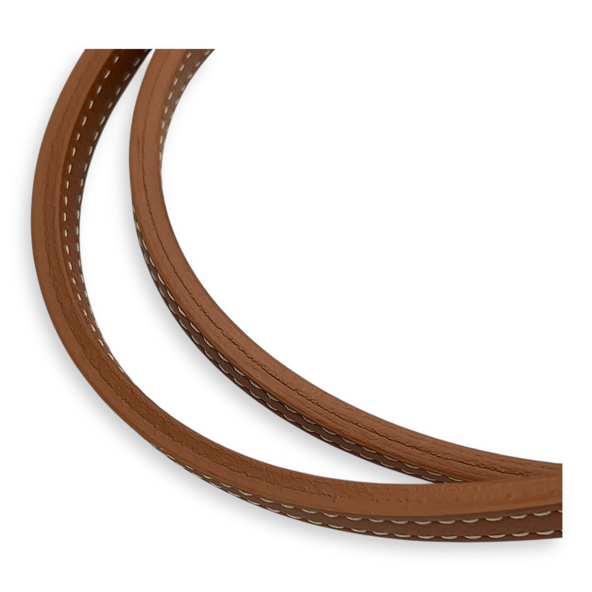 Saint Louis PM Brown Tote Bag in Coated Canvas, Silver hardware - Image 9